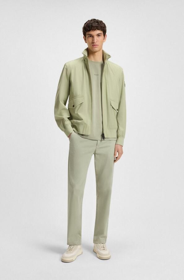 Boss T-shirt Korte Mouw Relaxed Fit TChup T-Shirt Open Green - Foto 3