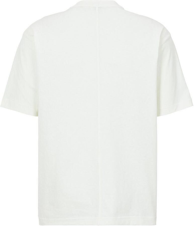 Boss Orange T-shirt Te cotton met logobadge