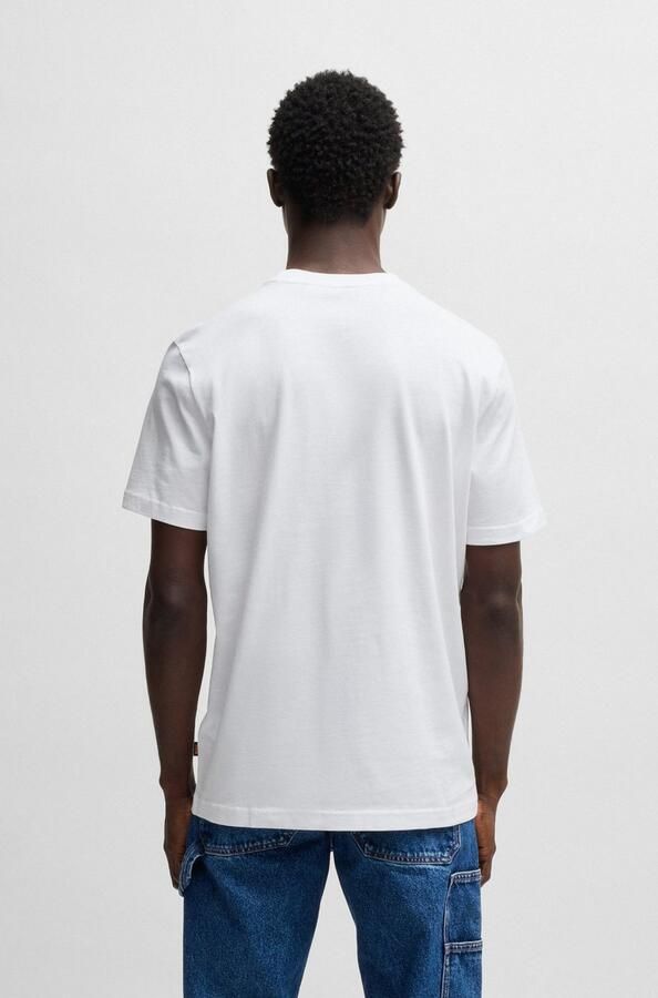 Boss Orange T-shirt Te Dunetrace met grote fotoprint - Foto 3