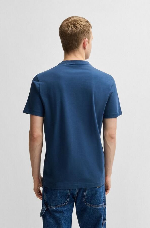 Boss Orange T-shirt Te Dunetrace met grote fotoprint - Foto 4