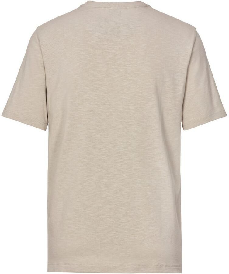 Boss Orange T-shirt Te linenlogo met boss-opdruk