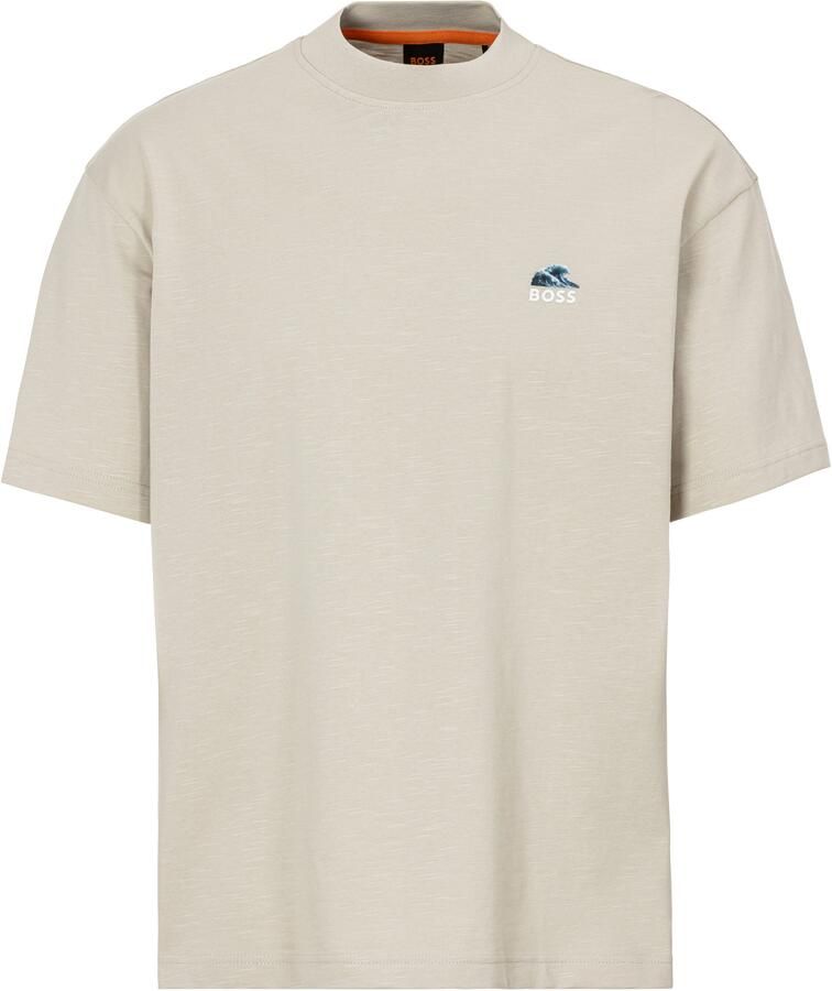 Boss Orange Oversized T-shirt met motiefprint model 'numbers' - Foto 2