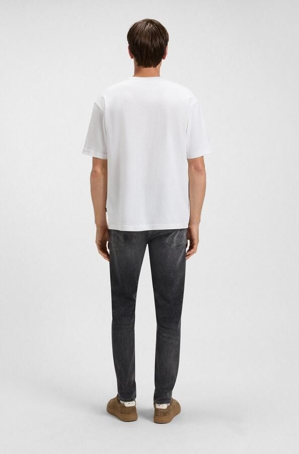 Boss Orange T-shirt Te voyage met coole logoprint - Foto 4