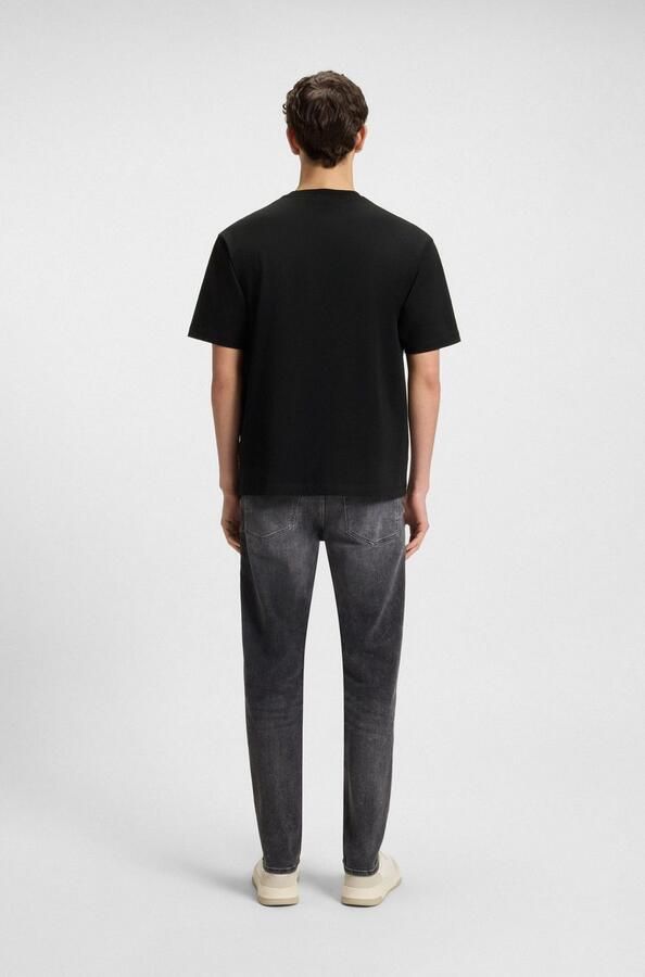 Boss Orange Regular fit T-shirt van puur katoen model 'WAGON' - Foto 4