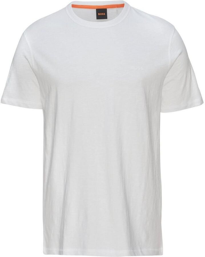 Boss Heren T-Shirt Lente Zomer Collectie 100% Katoen White Heren - Foto 16
