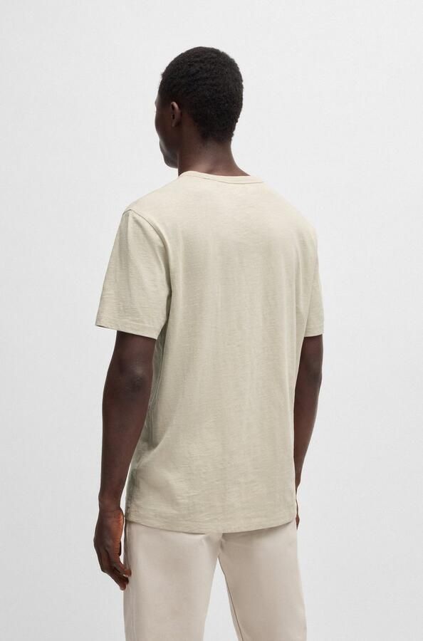 Boss Orange Regular fit T-shirt van puur katoen model 'TEGOOD' - Foto 17