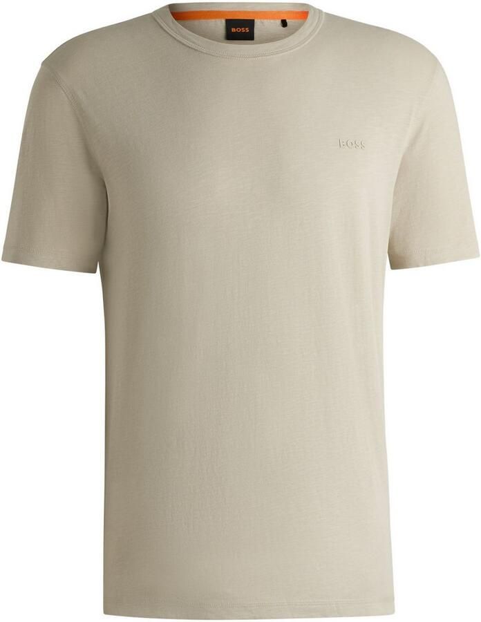 Boss Orange Regular fit T-shirt van puur katoen model 'TEGOOD' - Foto 6