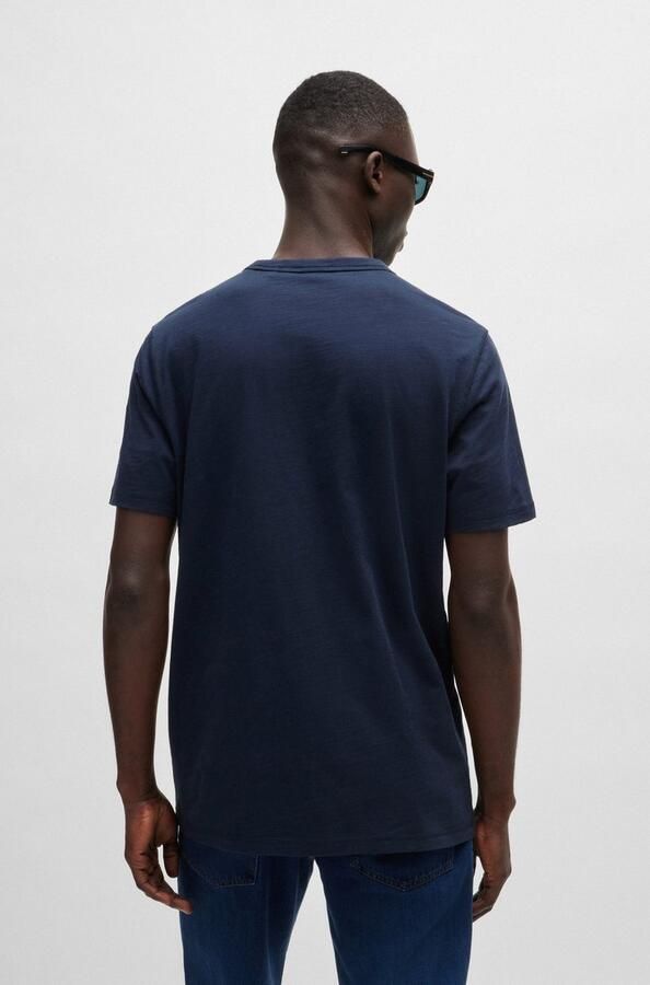 Boss T-shirt Korte Mouw Tegood Basic T-Shirt Dark Blue - Foto 9