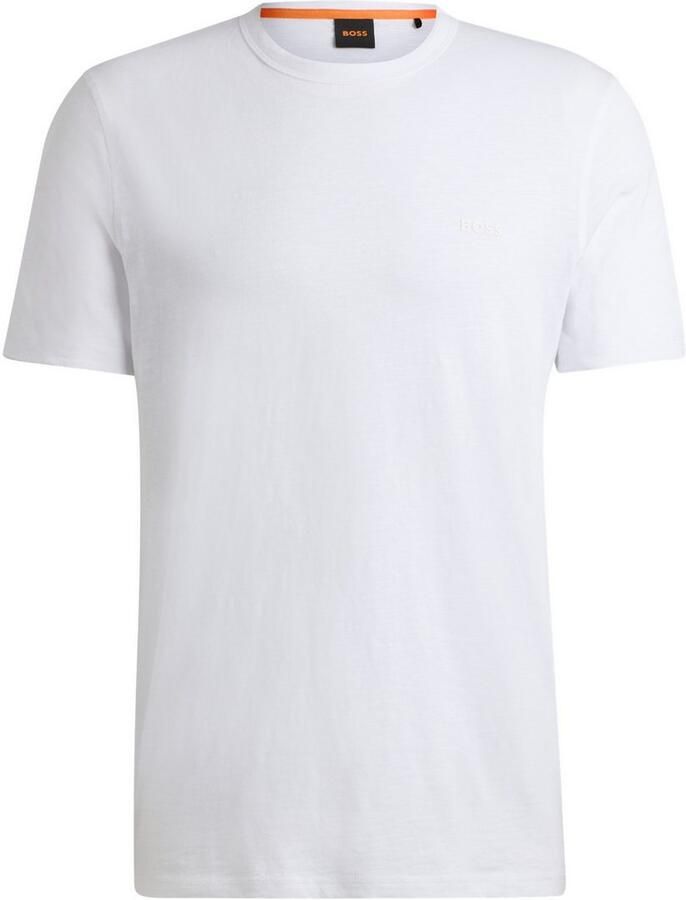 Boss Heren T-Shirt Lente Zomer Collectie 100% Katoen White Heren - Foto 15