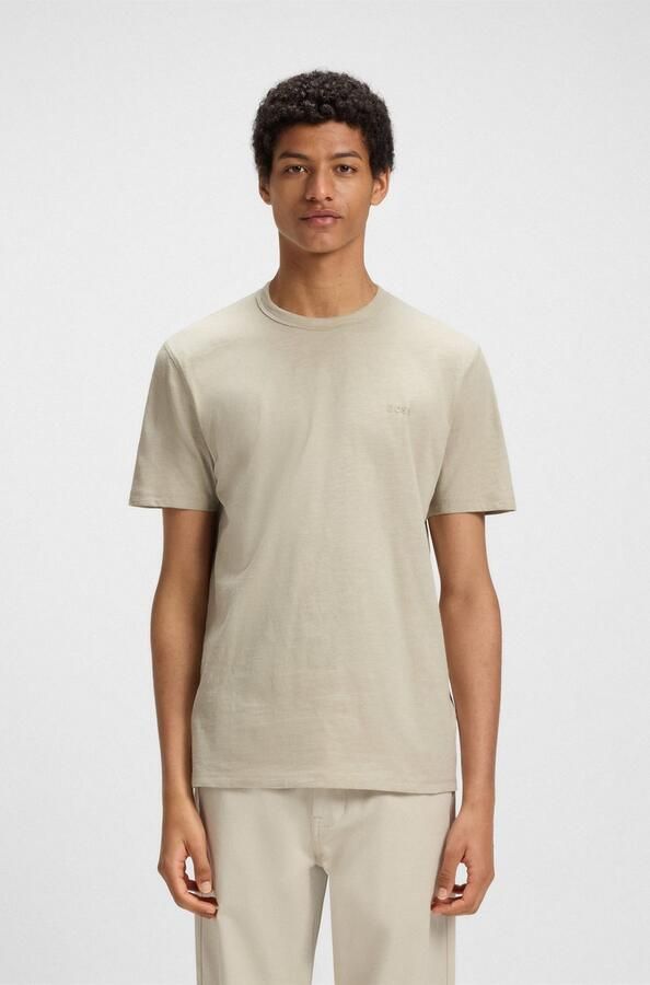 Boss Orange Regular fit T-shirt van puur katoen model 'TEGOOD' - Foto 18