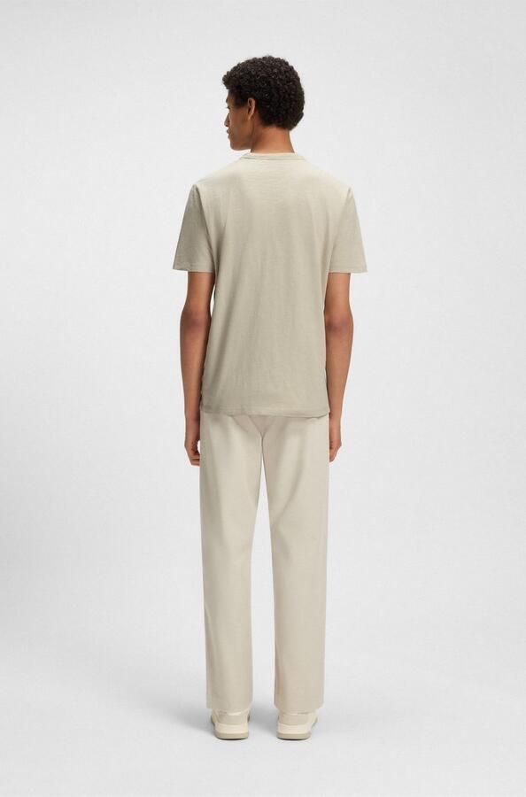 Boss Orange Regular fit T-shirt van puur katoen model 'TEGOOD' - Foto 19