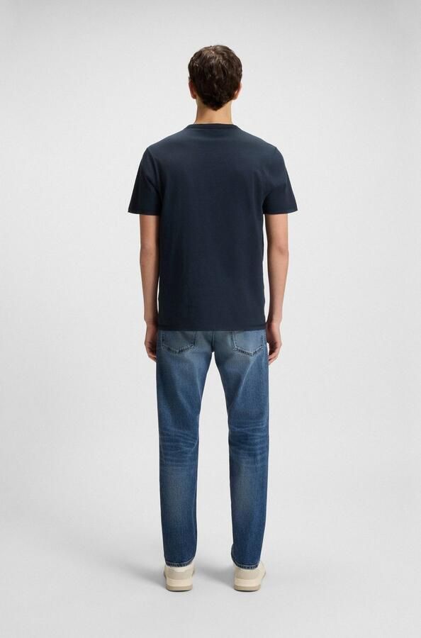 Boss T-shirt Korte Mouw Tegood Basic T-Shirt Dark Blue - Foto 11