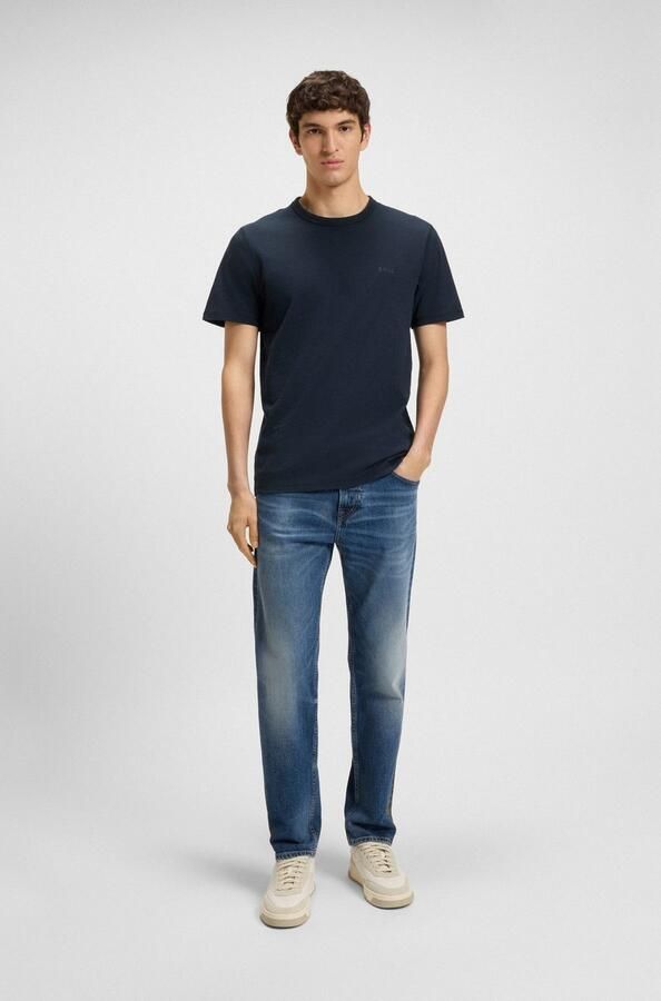 Boss T-shirt Korte Mouw Tegood Basic T-Shirt Dark Blue - Foto 12