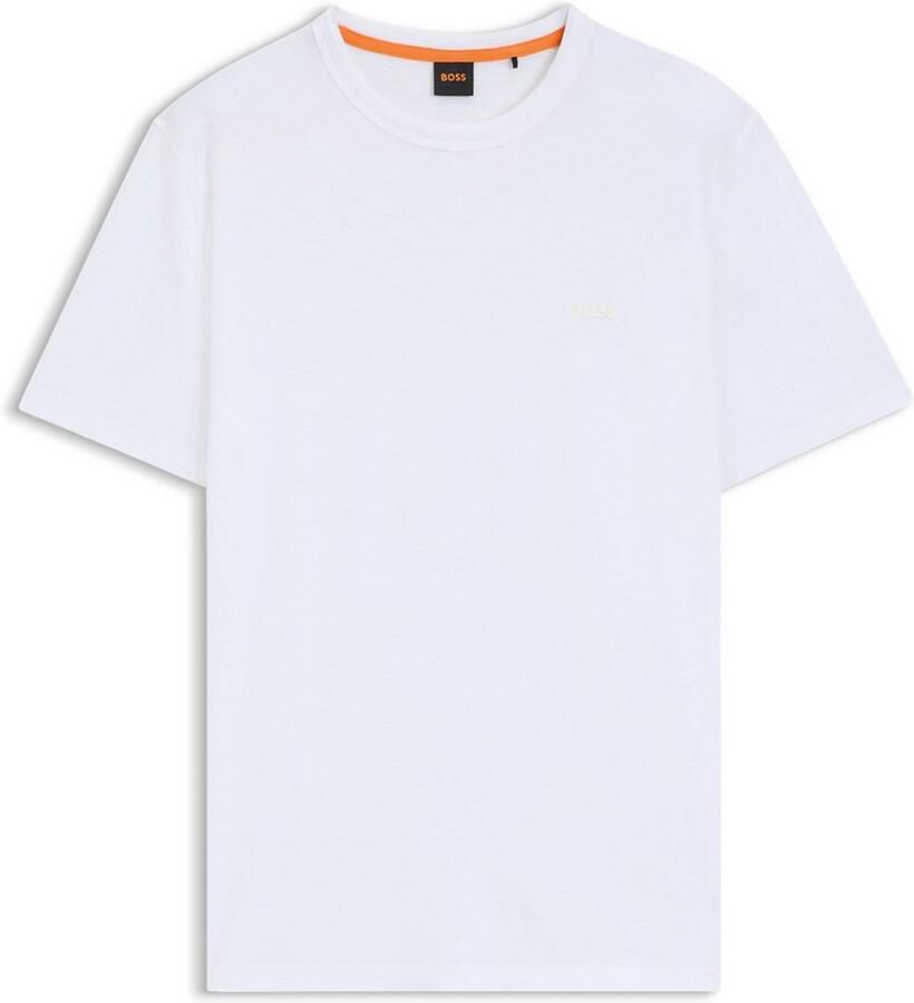 Boss Heren T-Shirt Lente Zomer Collectie 100% Katoen White Heren - Foto 5