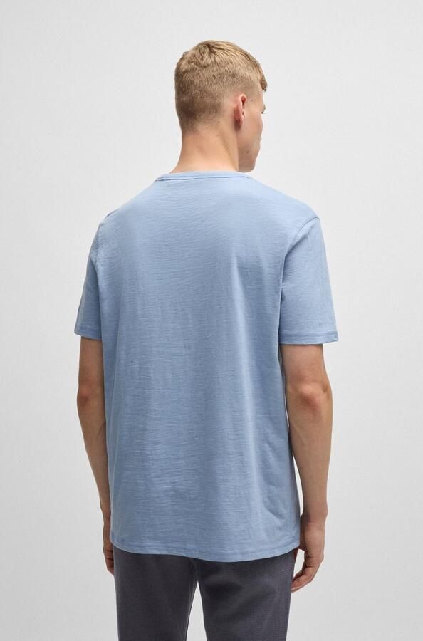 Boss Orange Regular fit T-shirt van puur katoen model 'TEGOOD' - Foto 4