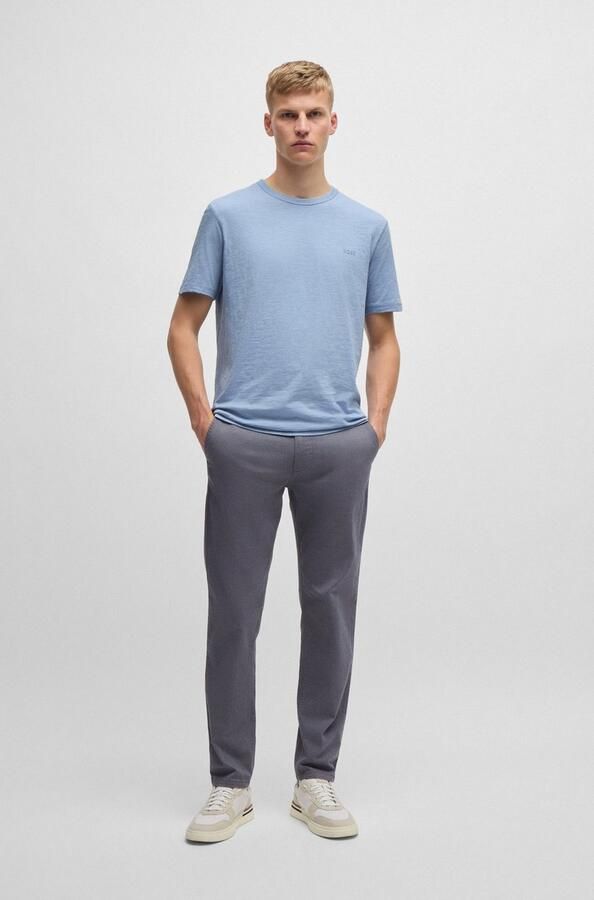 Boss Orange Regular fit T-shirt van puur katoen model 'TEGOOD' - Foto 5