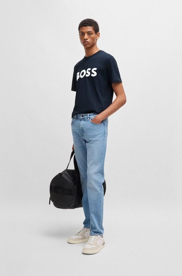 BOSS ORANGE Heren Polo's & T-shirts Thinking 1 Donkerblauw - Foto 9