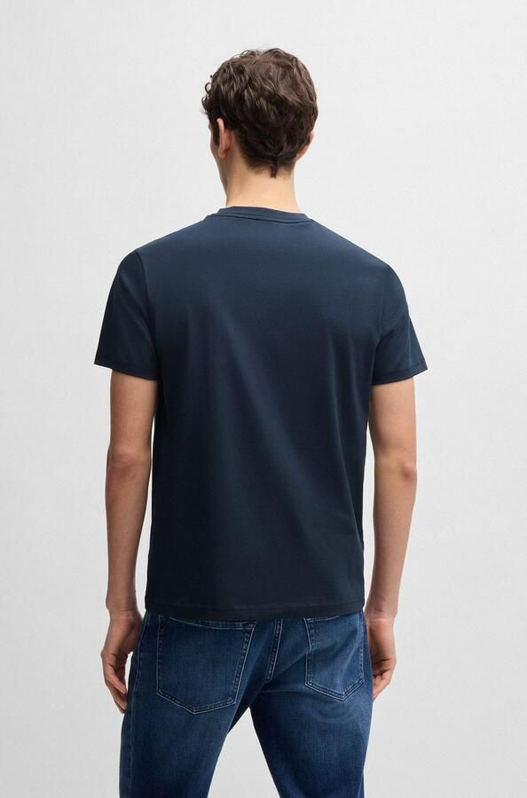 BOSS ORANGE Heren Polo's & T-shirts Thinking 1 Donkerblauw - Foto 12