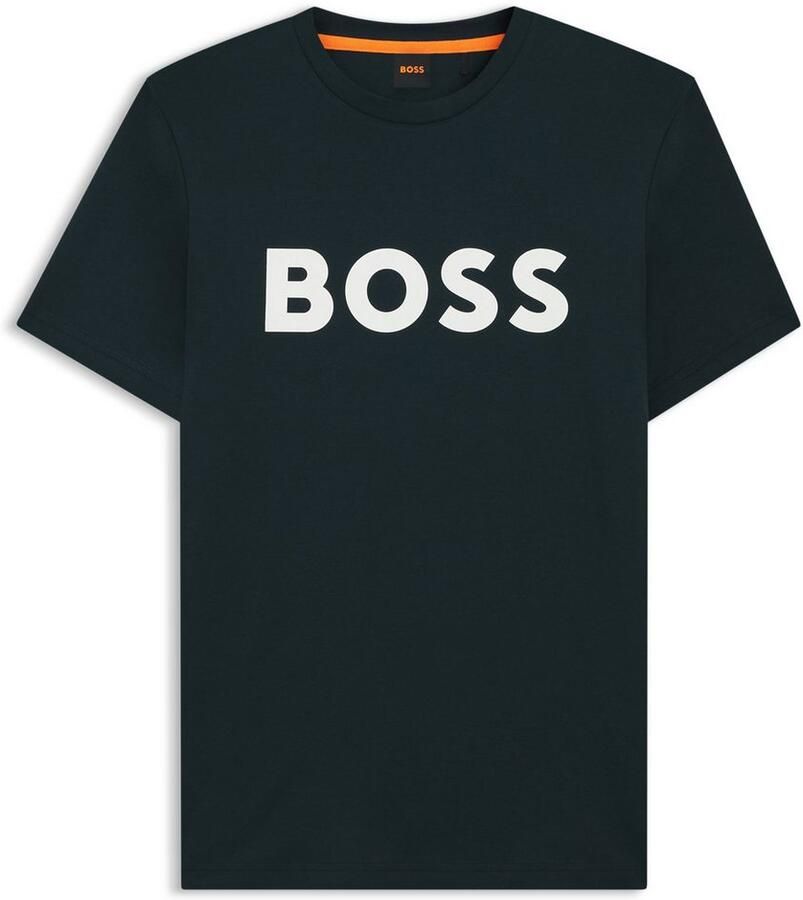 BOSS ORANGE Heren Polo's & T-shirts Thinking 1 Donkerblauw - Foto 3