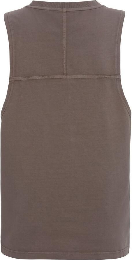 Boss Orange Tanktop Tank oceanpalett met klein boss-logo