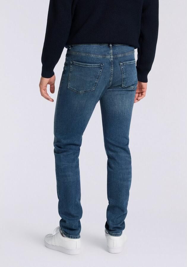 Hugo Boss Regular Fit Jeans 5-Pocket Stijl Taps toelopende pijp Medium blauw Blue Heren - Foto 14