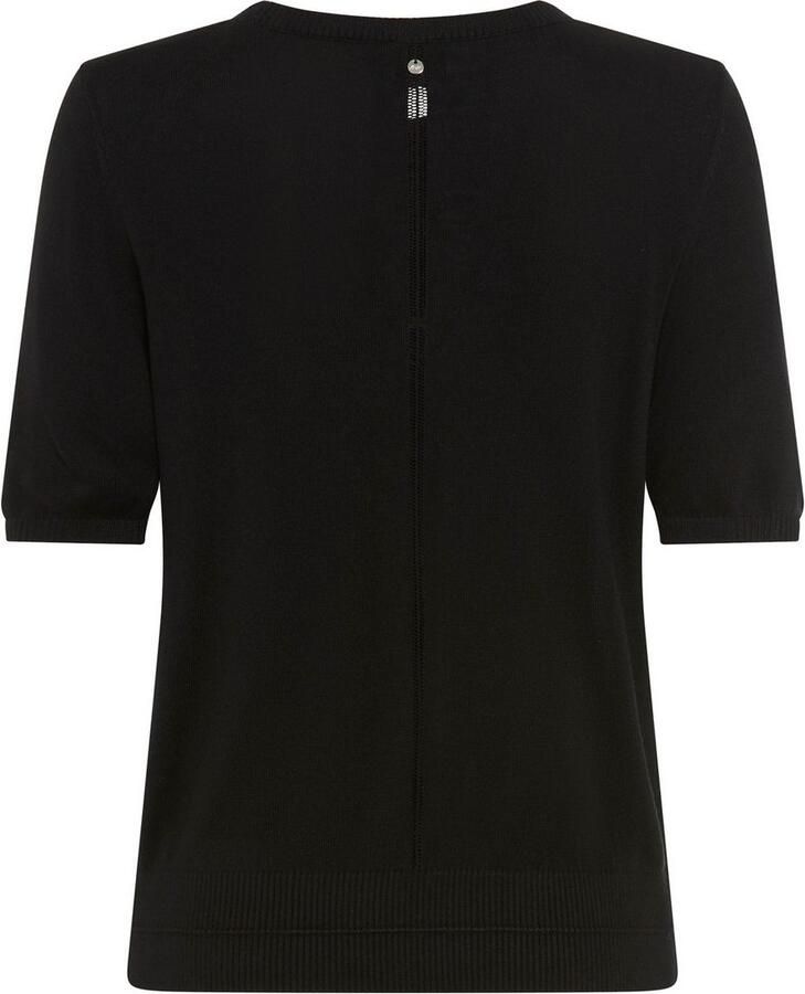 Boss Orange Trui met korte mouwen Fiaffusa Premium Damesmode met subtiel ajour breipatroon aan de achterkant - Foto 1