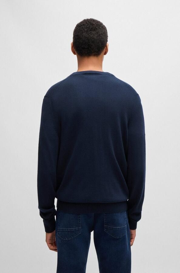 Hugo Boss Klassieke V-hals Cardigan Blue Heren - Foto 10