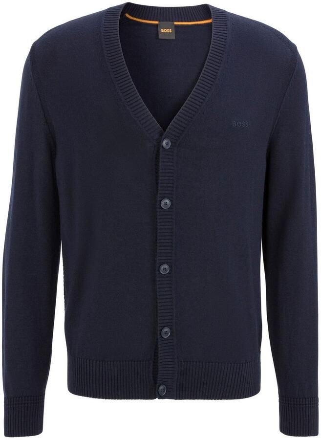 Hugo Boss Klassieke V-hals Cardigan Blue Heren - Foto 2