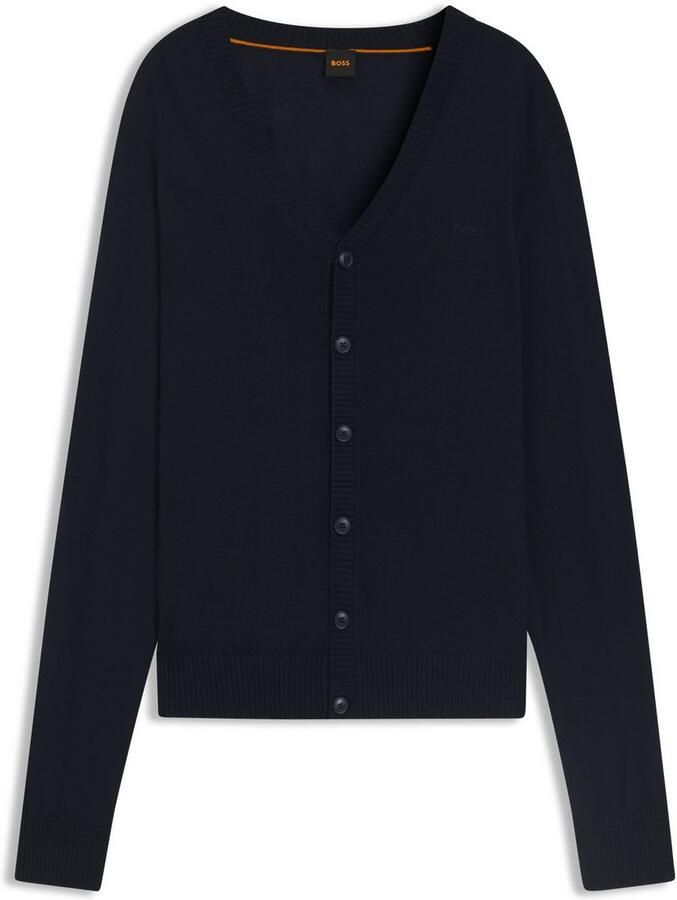 Hugo Boss Klassieke V-hals Cardigan Blue Heren