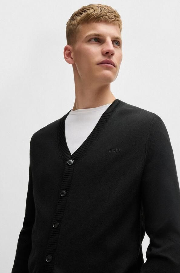 Boss Orange Vest Avac met een diepe v-hals - Foto 3