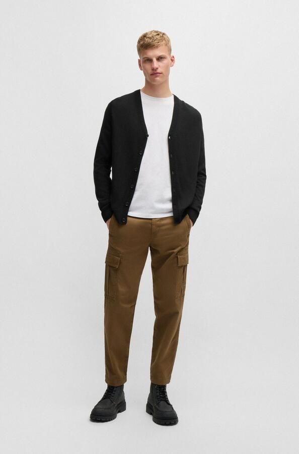 Boss Orange Vest Avac met een diepe v-hals - Foto 4