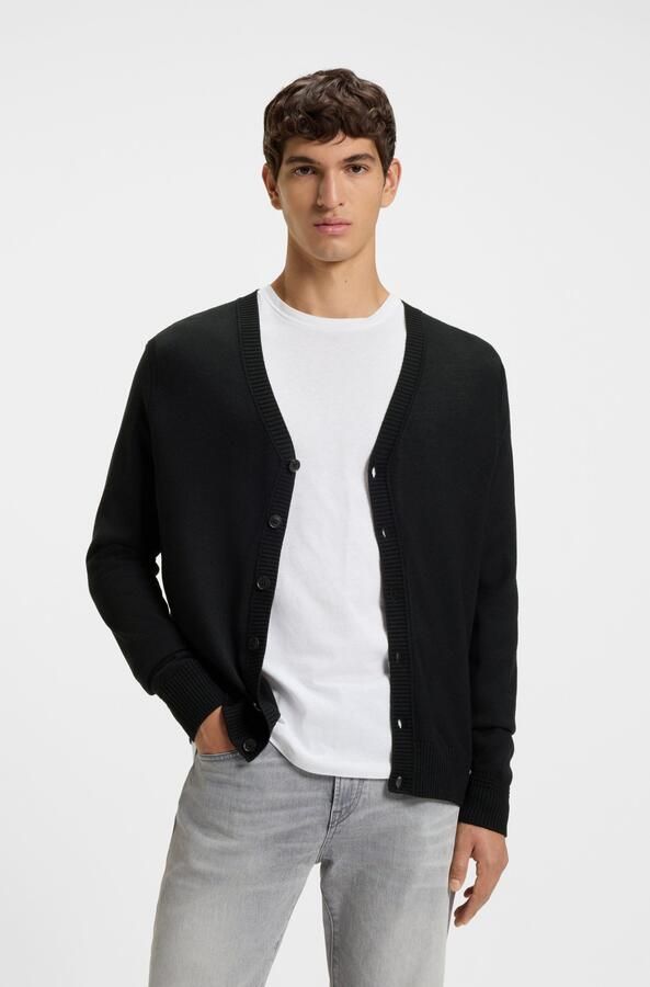 Boss Orange Vest Avac met een diepe v-hals - Foto 8