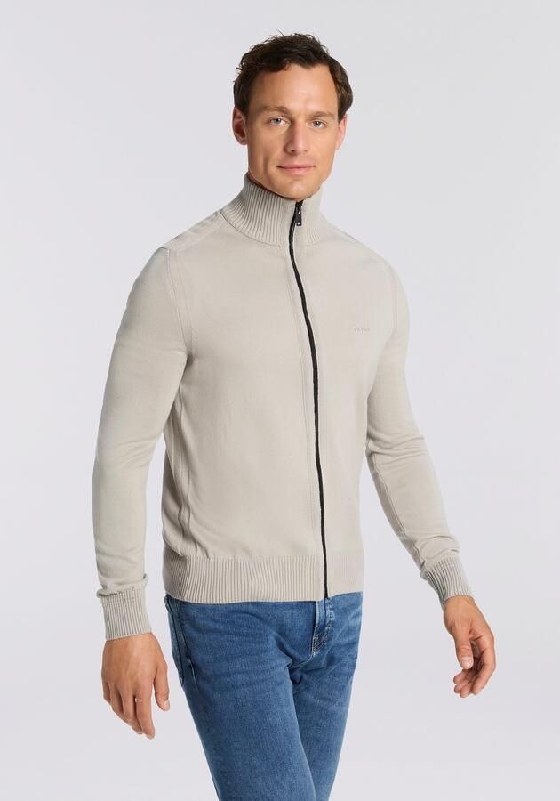 Boss Orange Vest Avac met logoborduursel op borsthoogte - Foto 5