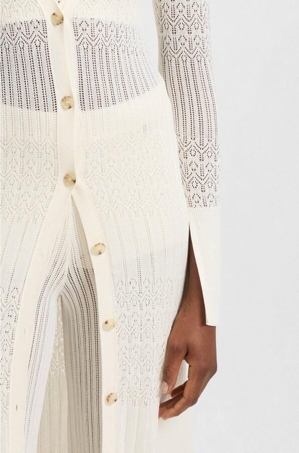 Boss Orange Vest Flooney Premium Damesmode in filigraan breistructuur - Foto 2