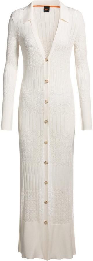 Boss Orange Vest Flooney Premium Damesmode in filigraan breistructuur - Foto 5