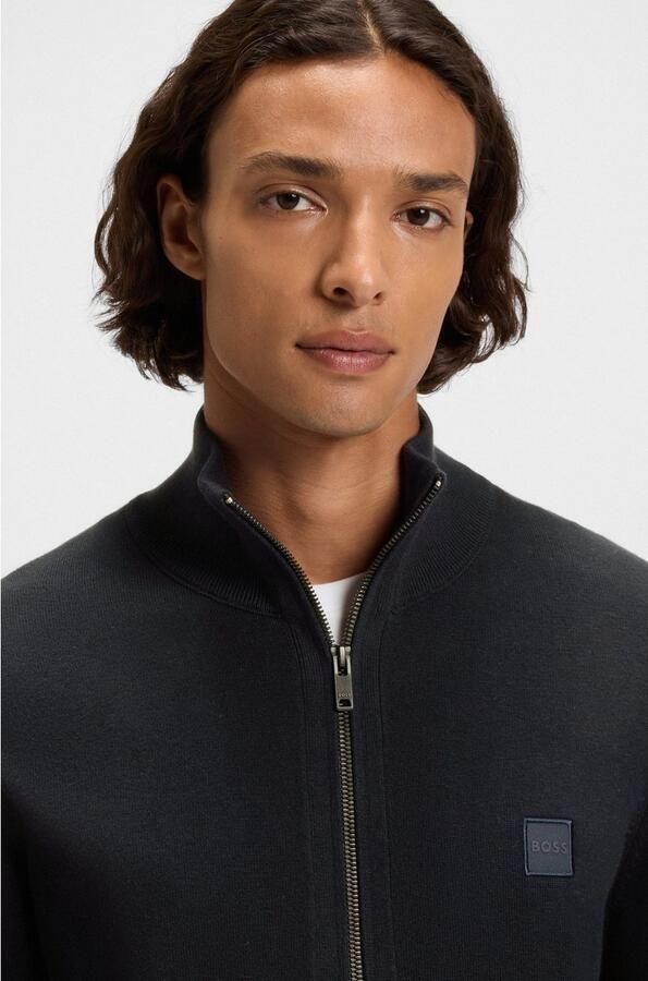 Boss Orange Vest Kanozip met een ritssluiting - Foto 12