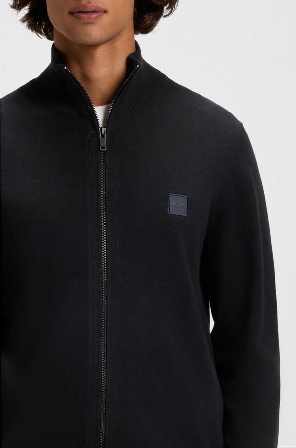 Boss Orange Vest Kanozip met een ritssluiting - Foto 3