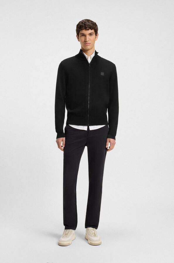 Boss Orange Vest Kanozip met een ritssluiting - Foto 5