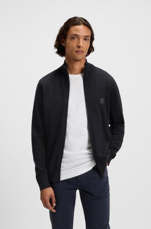 Boss Orange Vest Kanozip met een ritssluiting - Foto 7