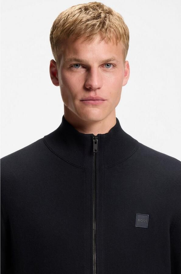 Boss Orange Vest Kanozip met een ritssluiting - Foto 4