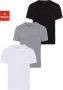 Boss T-shirt met labelstitching in een set van 3 stuks model 'Classic' - Thumbnail 2