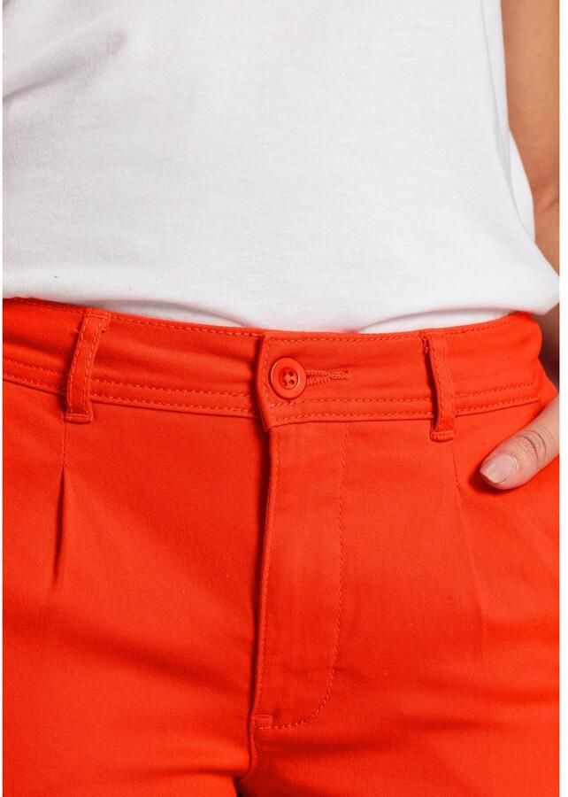 Boysen's Bermuda met kleurrijke plooien in comfortabele vorm nieuwe collectie - Foto 2