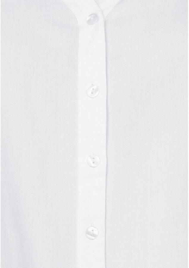 Boysen's Overhemdblouse in oversized stijl met ballonzoom - Foto 4