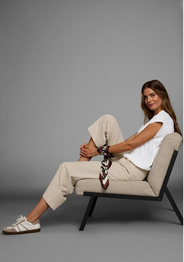 Boysen's Overhemdblouse in oversized stijl met ballonzoom - Foto 7