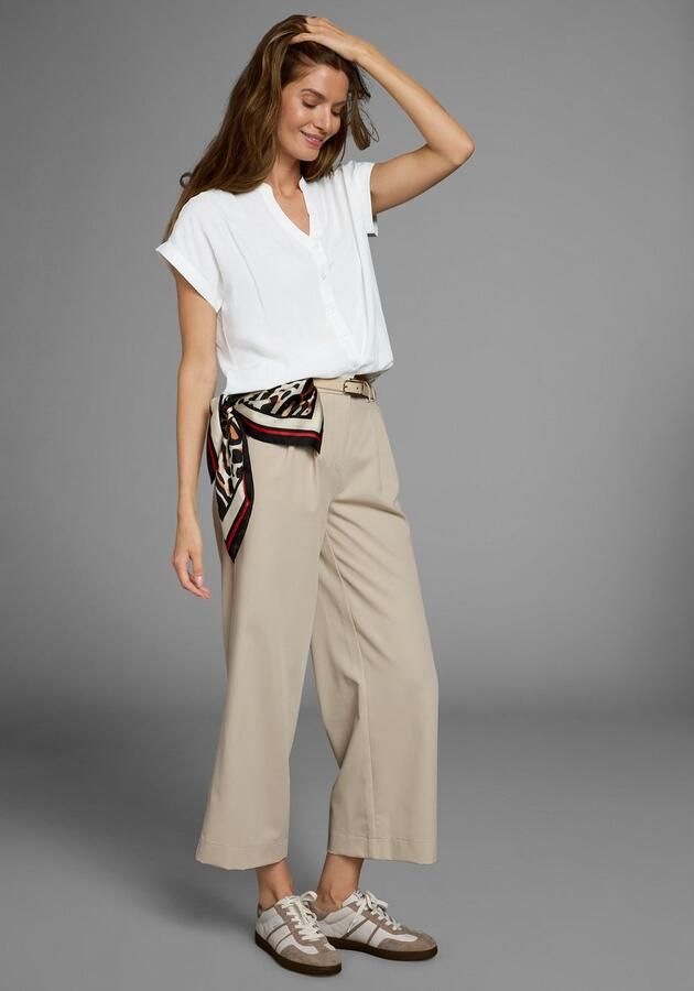 Boysen's Overhemdblouse in oversized stijl met ballonzoom - Foto 12