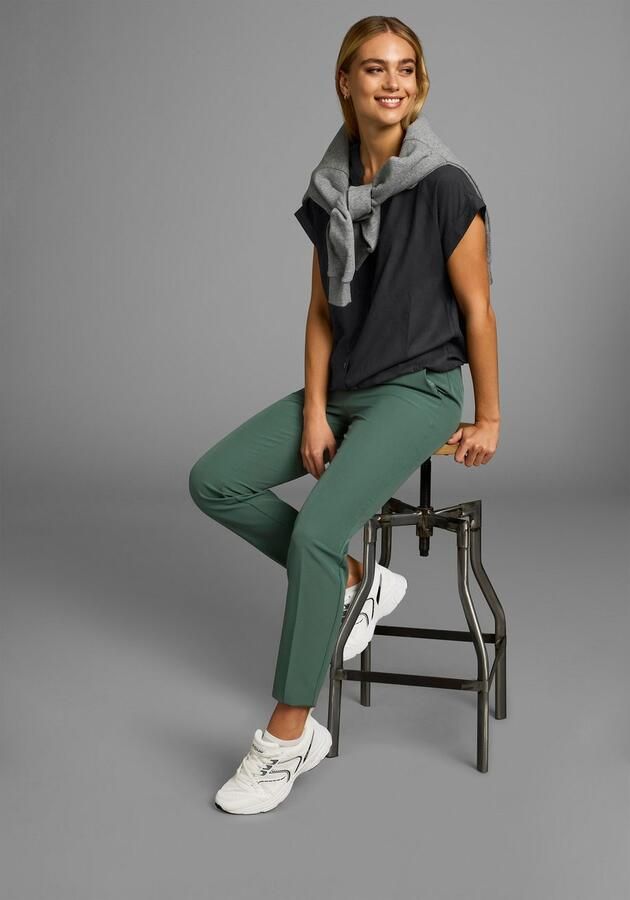 Boysen's Overhemdblouse in oversized stijl met ballonzoom - Foto 10