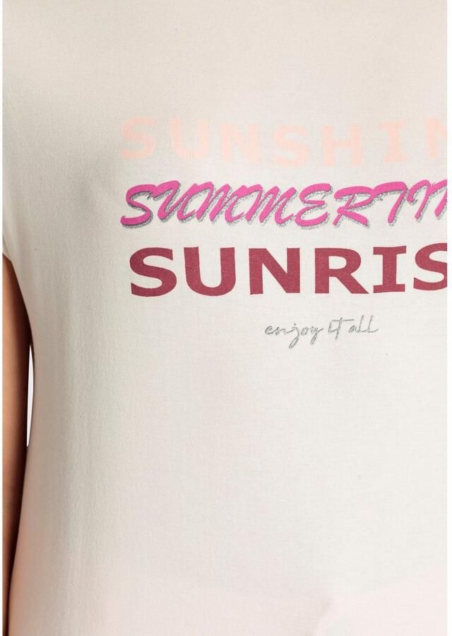 Boysen's Shirt met ronde hals in verschillende druk-ontwerpen met elastiek aan de zoom nieuwe collectie - Foto 2