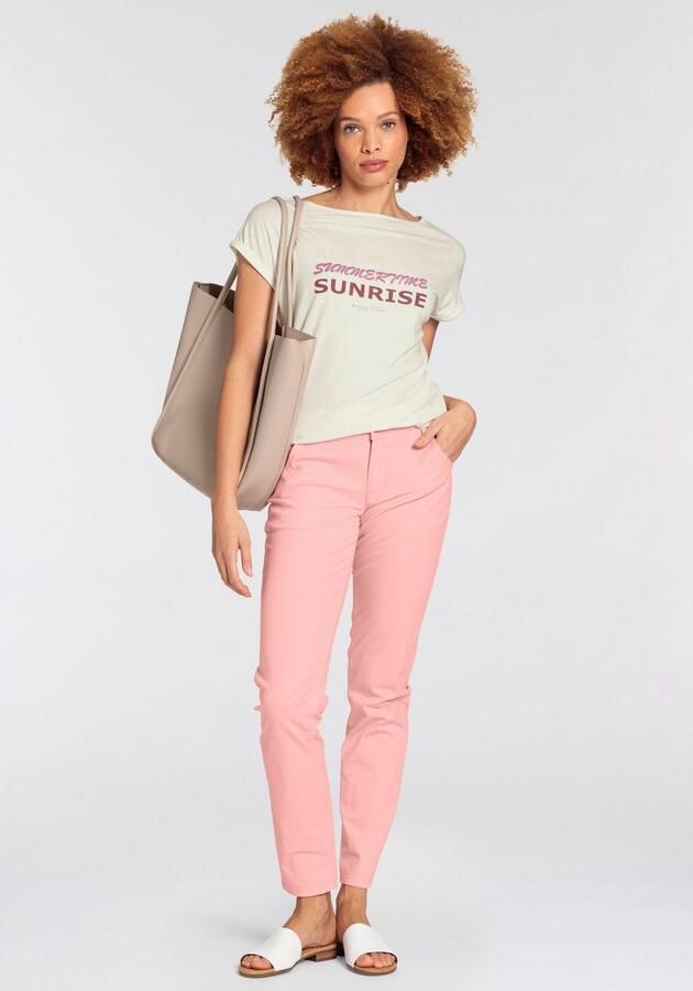 Boysen's Shirt met ronde hals in verschillende druk-ontwerpen met elastiek aan de zoom nieuwe collectie - Foto 6