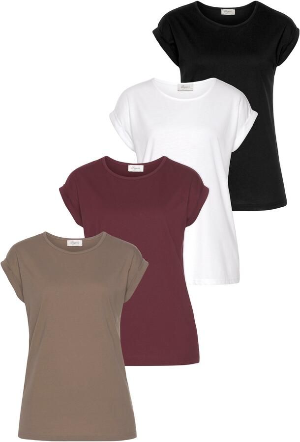 Boysen's T-shirt Korte mouw basic ronde hals NIEUWE KLEUREN (set) - Foto 10