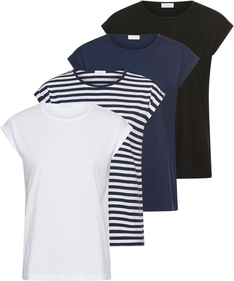 Boysen's T-shirt Korte mouw basic ronde hals NIEUWE KLEUREN (set) - Foto 9